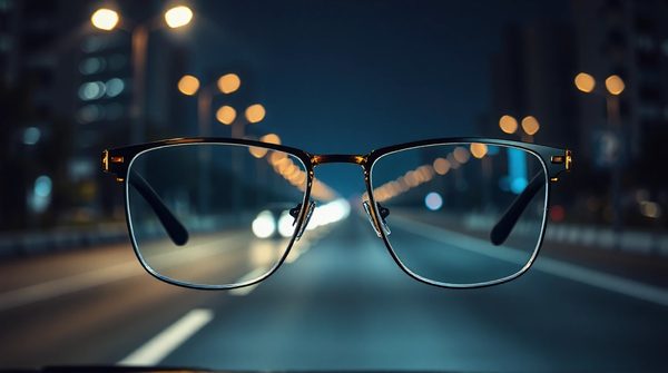 Lunettes de conduite de nuit : confort et clarté améliorés